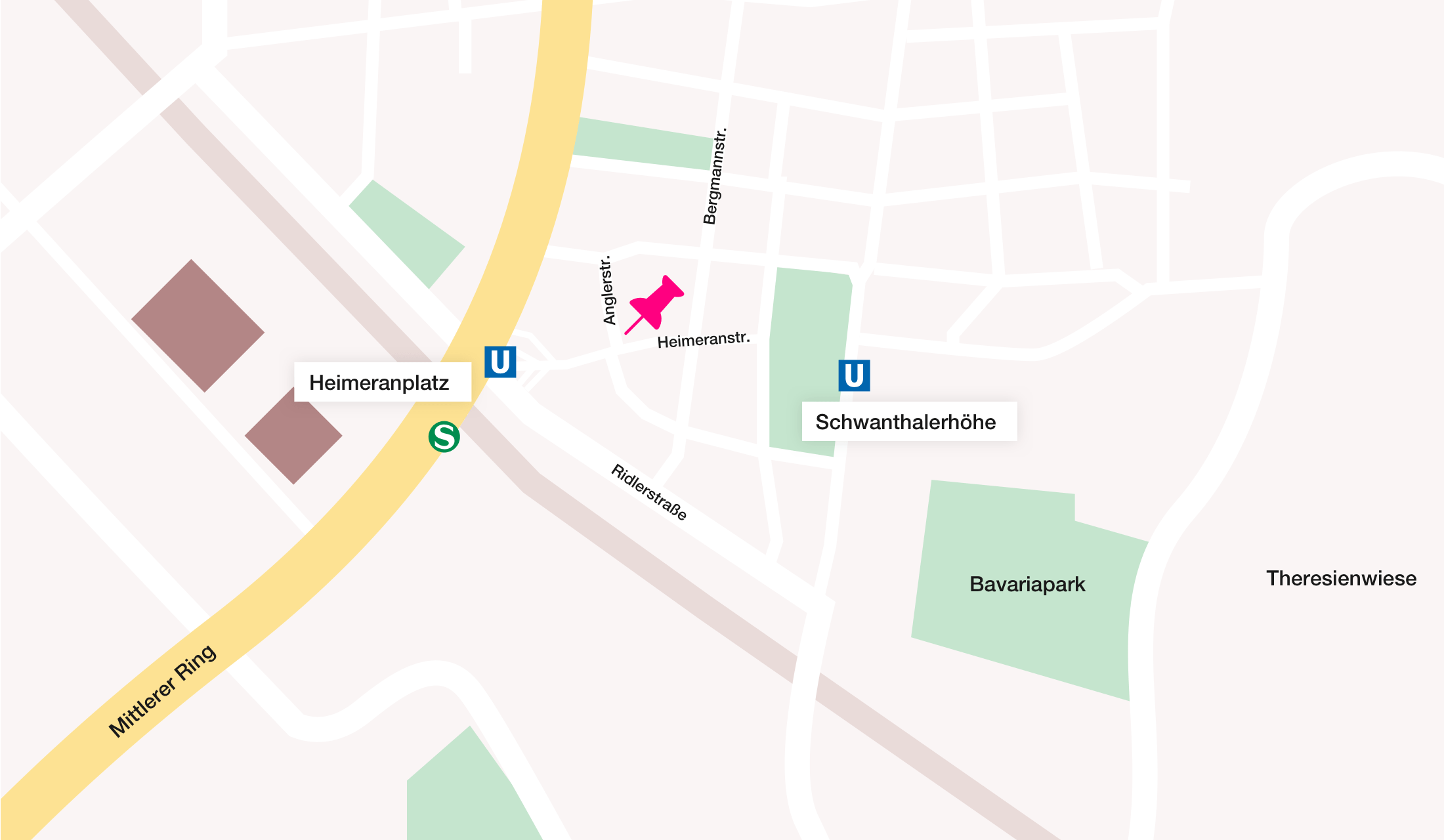 Kontakt - Anfahrt zum Fotostudio von Anna Hausner